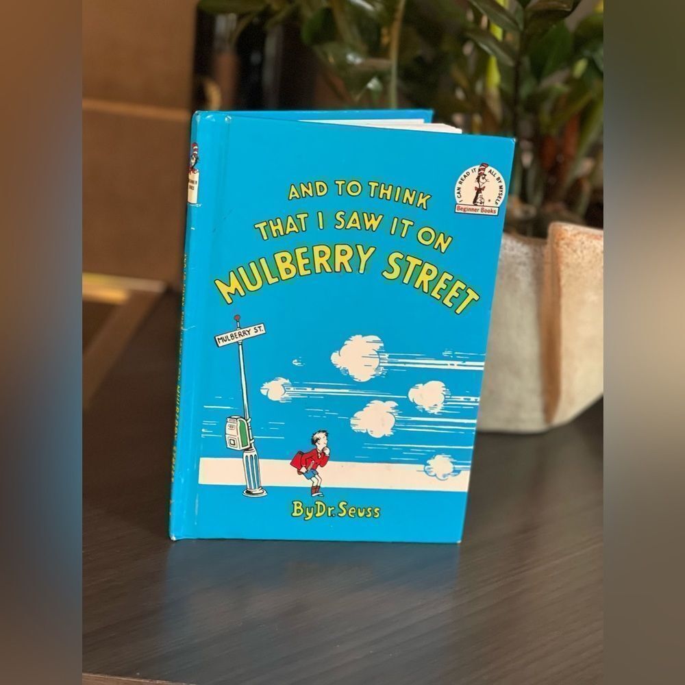 Dr suess AND TO THINK I SAW IT ON MULBERRY STREET RARE BOOK